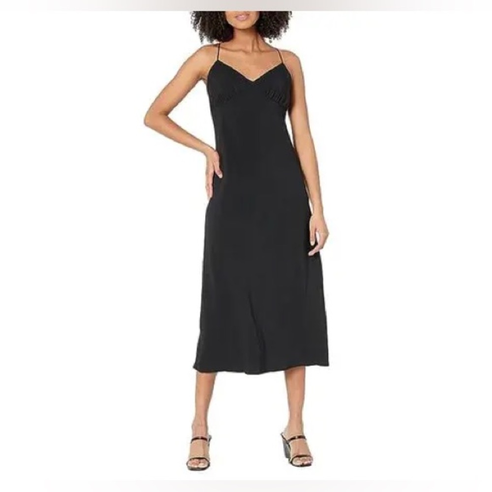 NWT Madewell The Sadie Slip Midi Dress